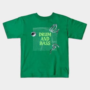 Drum And Bass DNB y2k Kids T-Shirt